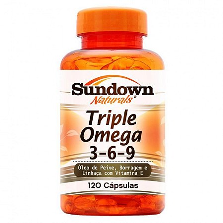 Triple Omega 3-6-9 (120 Capsulas) - Sundown Naturals