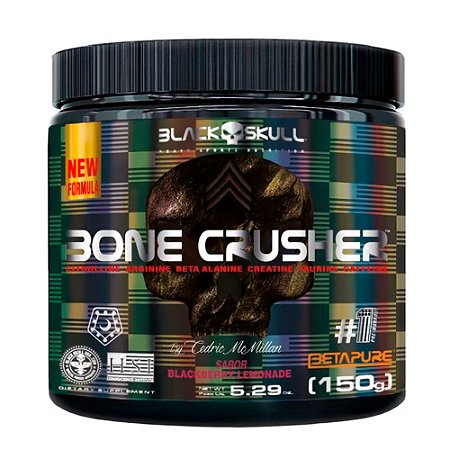 Bone Crusher 150g - Black Skull