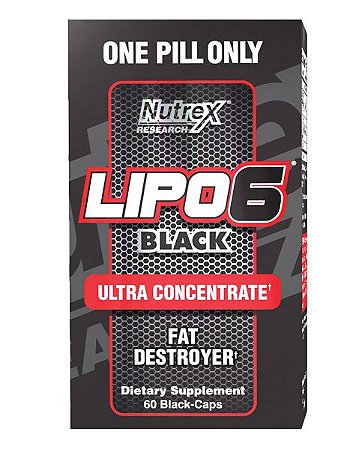 Lipo 6 Black Ultra Concentrate (60 Capsulas) - Nutrex