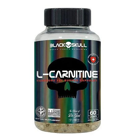 L-Carnitina (60 Caps) - Black Skull