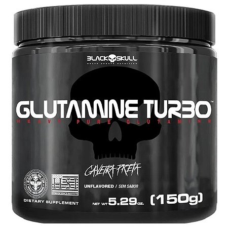 Glutamina Turbo (150g) - Black Skull