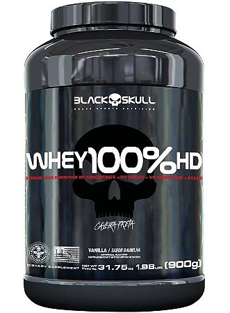 Whey 100% HD (900g) - Black Skull