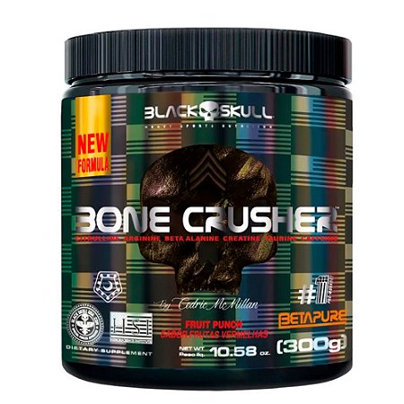 Bone Crusher 300g - Black Skull
