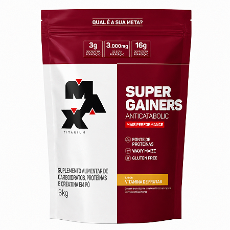 Super Gainers 3kg - Max Titanium