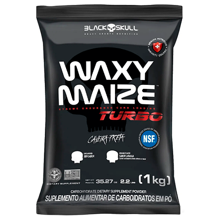 Waxy Maize Turbo Refil 1kg - Black Skull