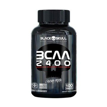 Bcaa 2400 (100 Tablets) - Black Skull