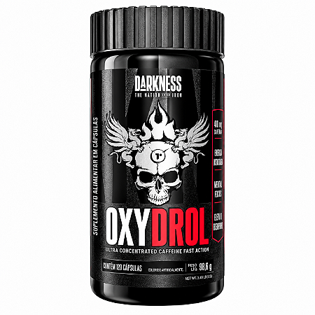 Oxydrol Termogênico 120 Cápsulas - Darkness