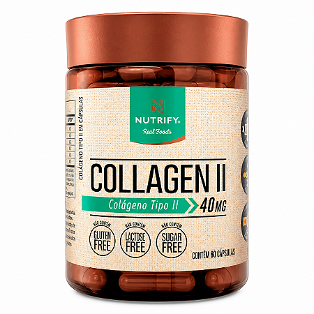 Colágeno Tipo II 60 Cápsulas - Nutrify