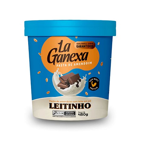 Pasta de Amendoim 450g - La Ganexa