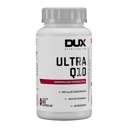 Coenzima Q10 60 Cápsulas - Dux Nutrition