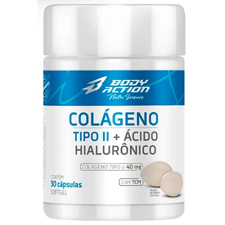Colágeno Tipo II (30 cápsulas) - Body Action