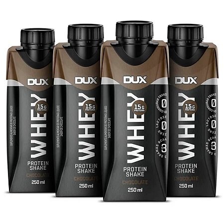 Whey Protein Shake 250ml (4 Un) - Dux Nutrition Lab
