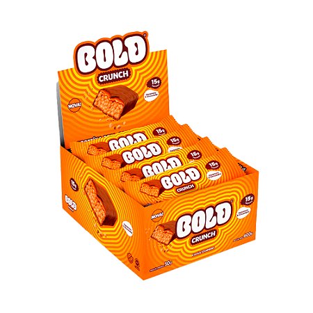 Barra de Proteína 50g Bold Crunch (Cx 12 Un) - Bold