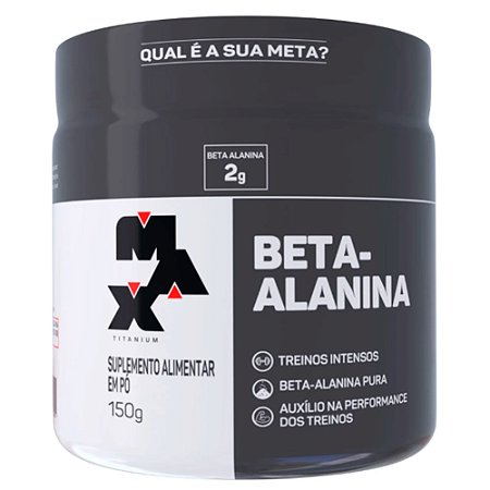 Beta-Alanina 150g - Max Titanium