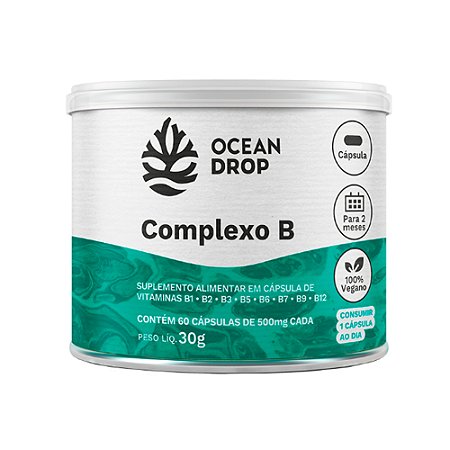 Complexo B 60 Cápsulas - Ocean Drop