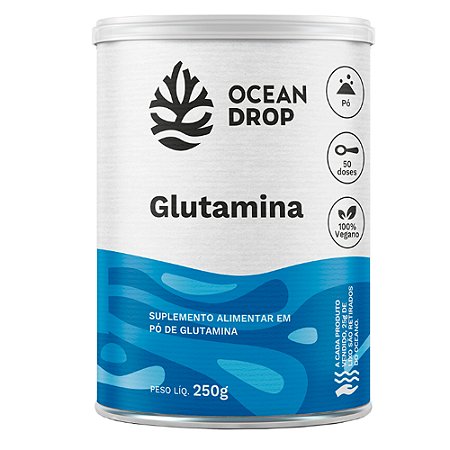 L-Glutamina 250g - Ocean Drop