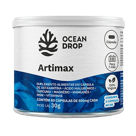 Artimax 60 Cápsulas - Ocean Drop