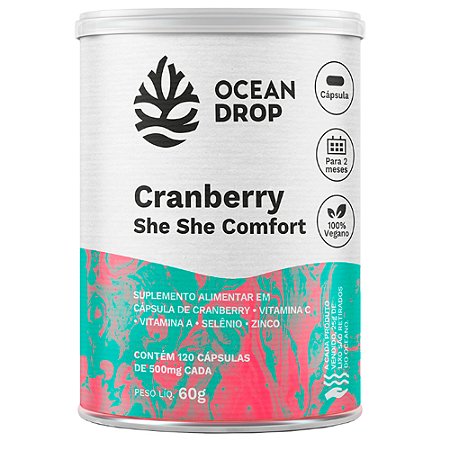 Cranberry 120 Cápsulas - Ocean Drop