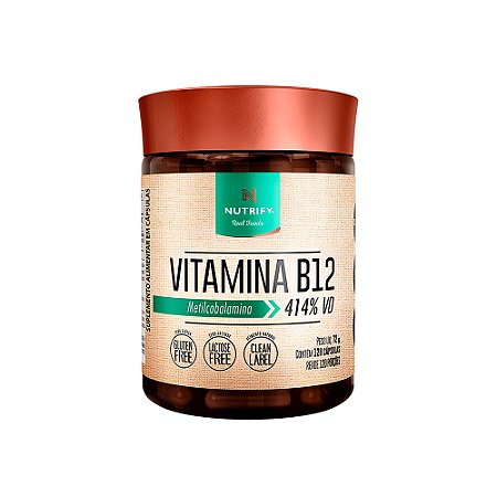 Vitamina B12 (120 Cápsulas) - Nutrify