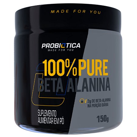 100% Pure Beta Alanina 150g - Probiotica