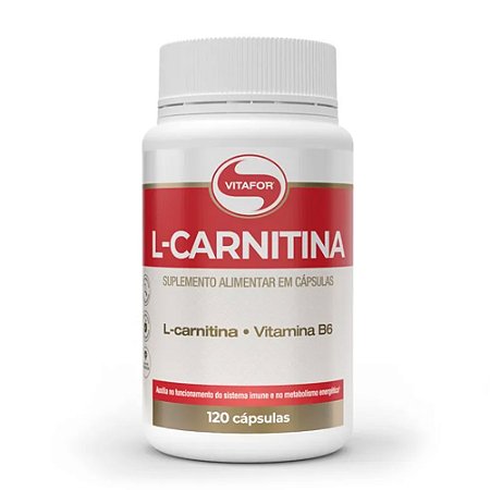 L-Carnitina 120 Capsulas - Vitafor