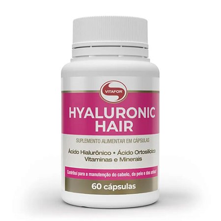 Hyaluronic Hair 60 Cápsulas - Vitafor