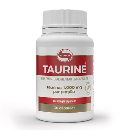 Taurine 30 Cápsulas - Vitafor