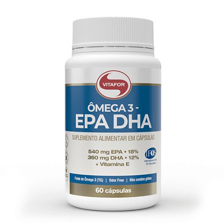 Ômega 3 Epa Dha 60 Cápsulas - Vitafor