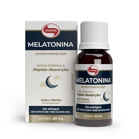 Melatonina 20ml - Vitafor