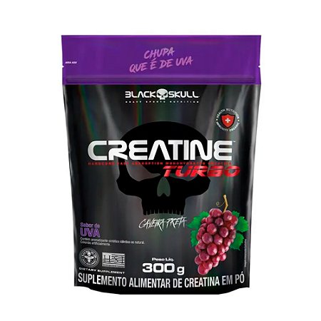 Creatina Turbo Refil 300g - Black Skull