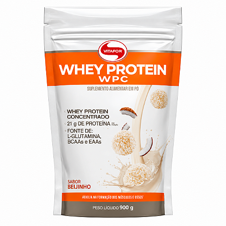 Whey Protein Concentrado 900g - Vitafor