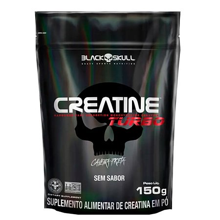 Creatina Turbo Refil 150g - Black Skull