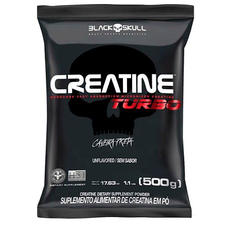 Creatina Turbo 500g - Black Skull