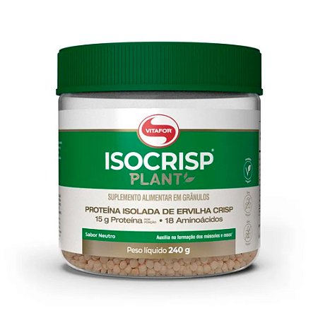 Isocrisp Plant 240g - Vitafor
