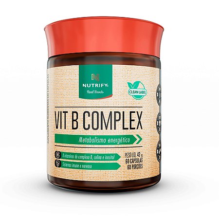 Vitamina B Complex 60 Cápsulas - Nutrify