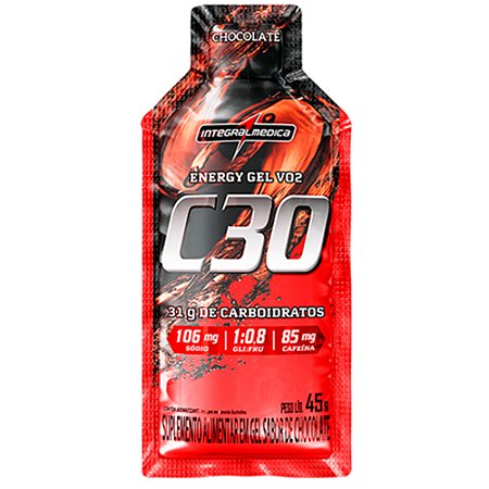 Energy Gel Vo2 C30 Cafeína (Unidade) - Integralmedica
