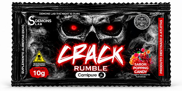 Pré-Treino Crack Rumble 10g - Demons Lab