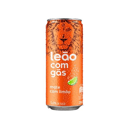 Chá Leão Mate com Limão com Gás 290ml - Coca Cola