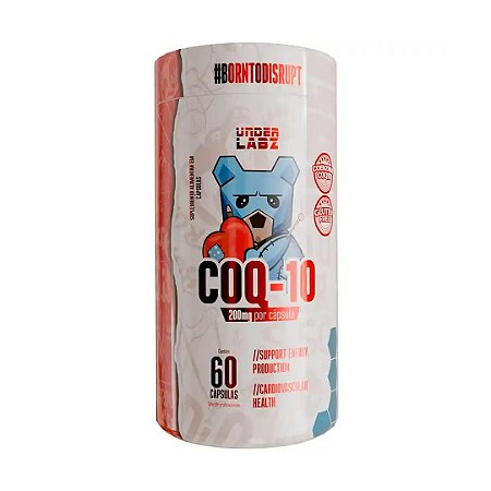 Coenzima Q10 200mg 60 Cápsulas - Under Labz