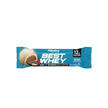 Best Whey Bar 49g Duo Bianco & All Latte - Atlhetica Nutrition