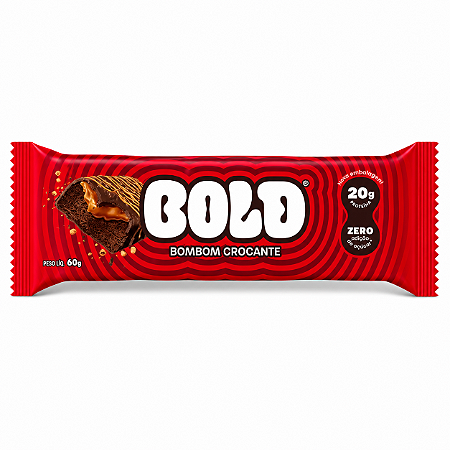 Barra de Proteína Bold 60g Bombom Crocante (Unidade) - Bold