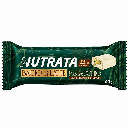 Barra Bacio Di Latte Pistache 40g (Unidade) - Nutrata