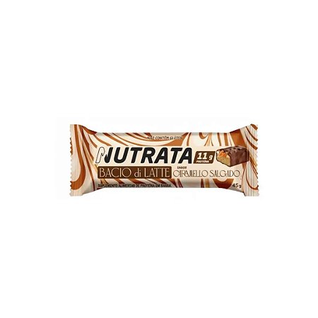 Barra Bacio Di Latte Caramelo Salgado 45g (Unidade) - Nutrata