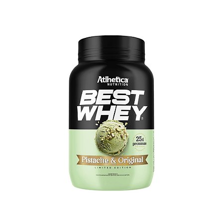 Best Whey Pistache & Original 900g - Atlhetica Nutrition
