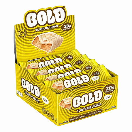 Bold Torta de Limão (Cx 12 Unidades) - Bold