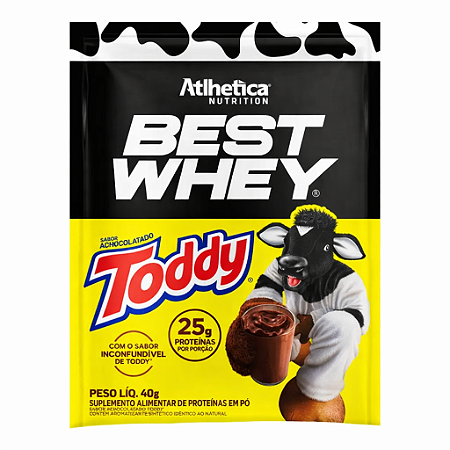 Best Whey Dose Única 40g Toddy - Atlhetica Nutrition