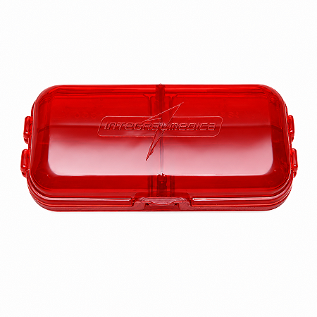 Porta Cápsulas Vermelho - Integralmedica
