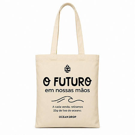 Ecobag Ocean Drop — O Futuro em Nossas Mãos