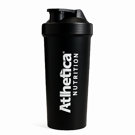 Coqueteleira Preta 600ml - Atlhetica