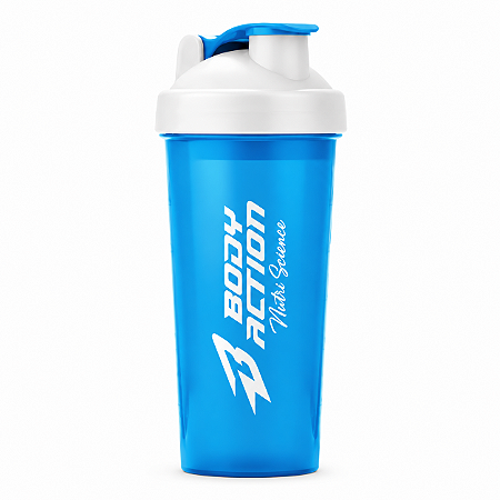 Coqueteleira Azul 600ml - Body Action